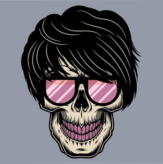 Vector skulls 6