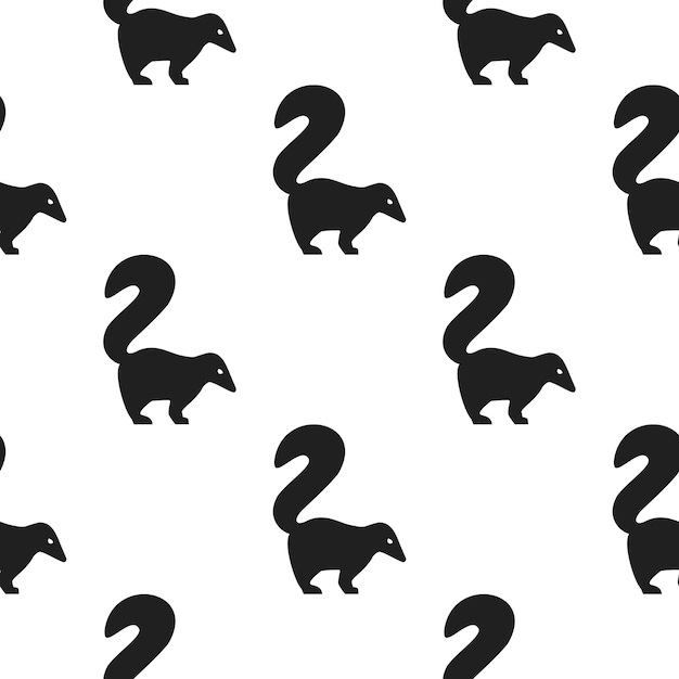 Skunk pictogram illustratie