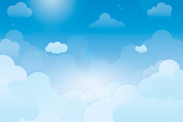 Sky background design