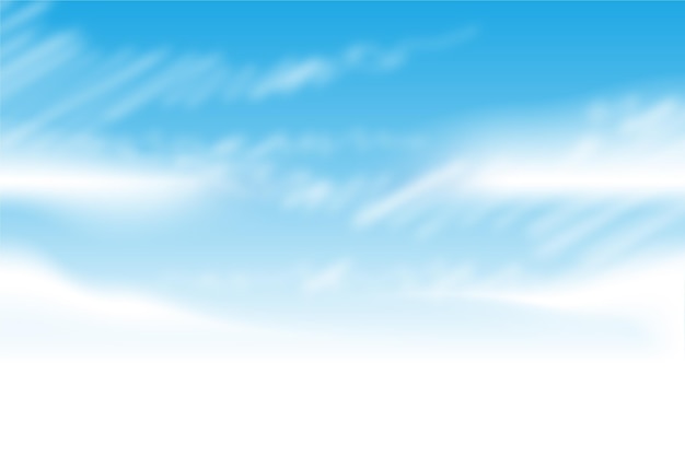 Vector sky background for video conference