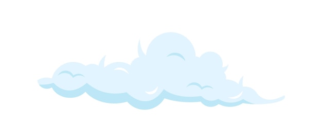 Sky cloud pictogram vectorillustratie