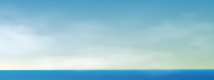 Vector 海の上の空