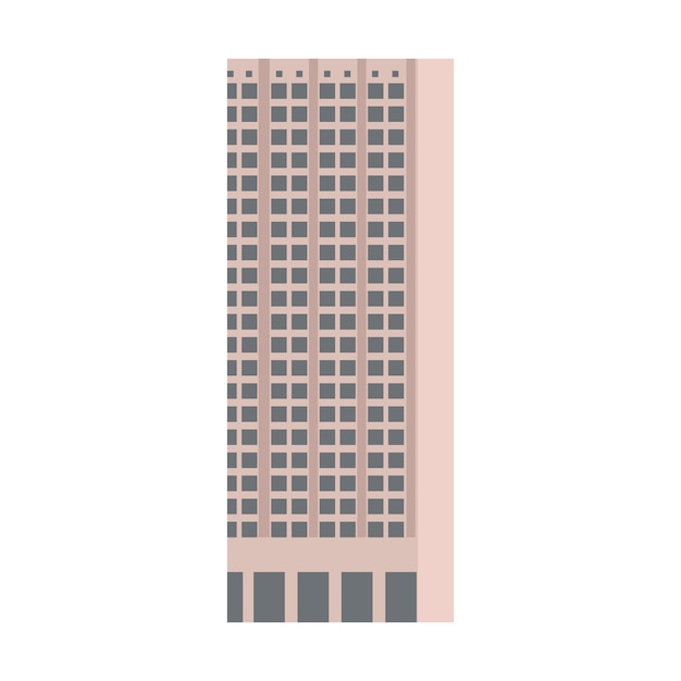 Вектор skycraper city building vector