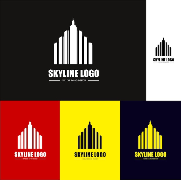 skyline logo design