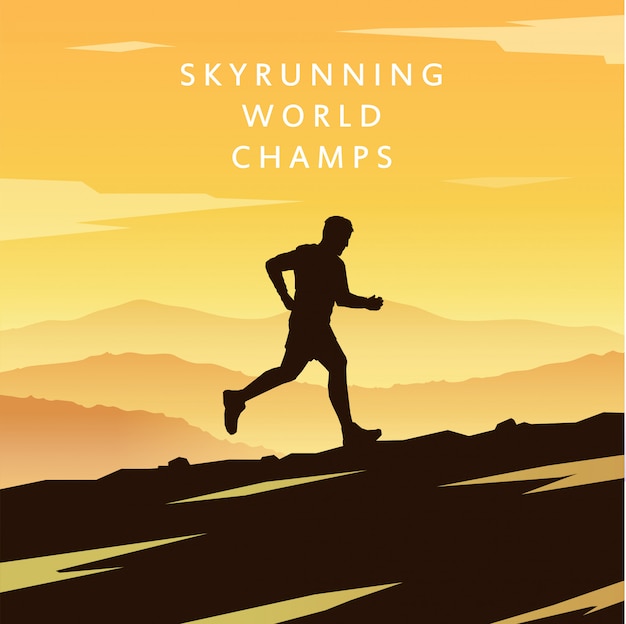 Skyrunning плакат