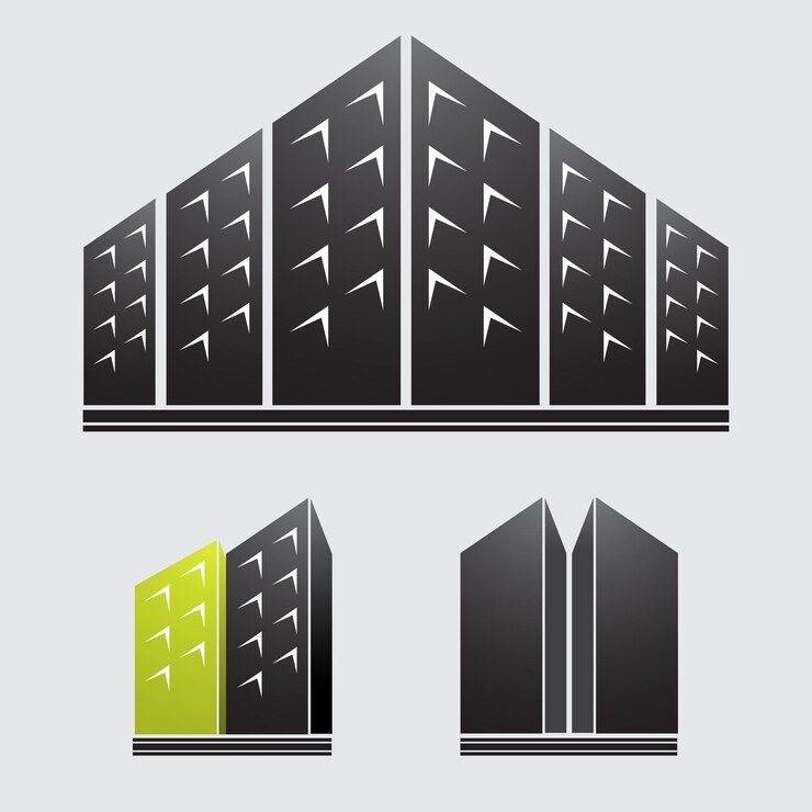 Vector skyscrapers