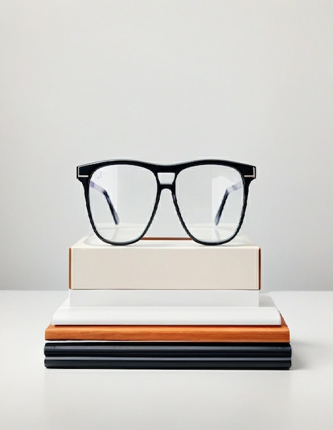 Vettore un'icona di occhiali psd elegante e moderna