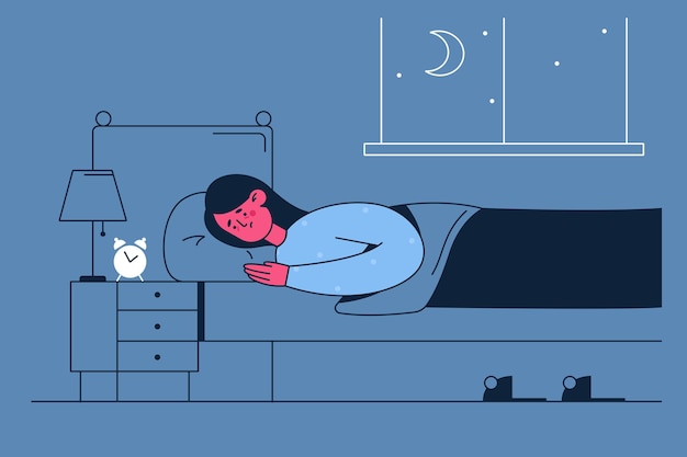 sleep disorder, insomnia concept