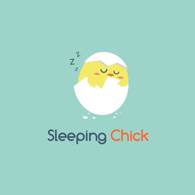 Sleeping logo