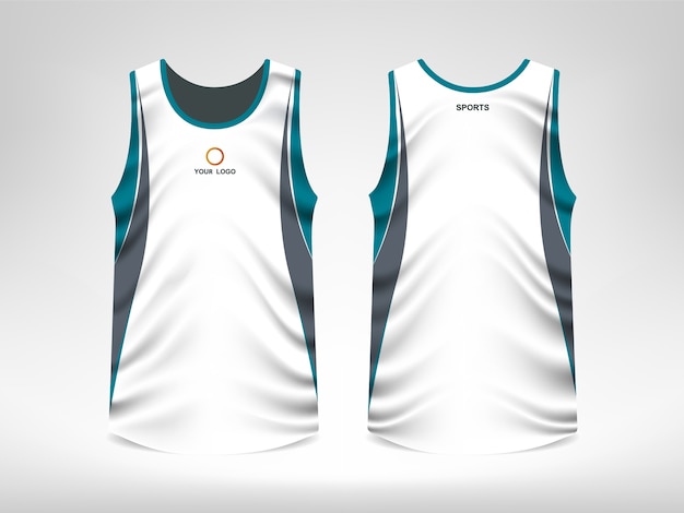 Sleeveless Sport T-shirt Design