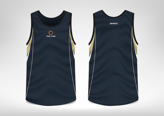 sleeveless sport t-shirt design