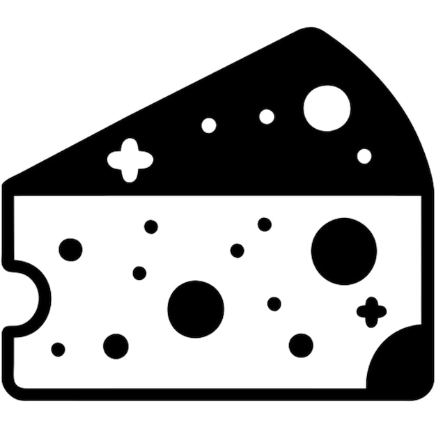 slice of cheese icon pictogram