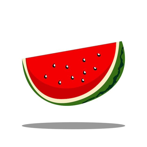 Slice watermeloen