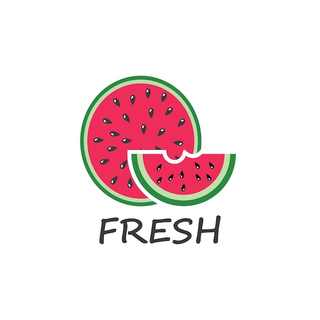 Slice watermelon icon