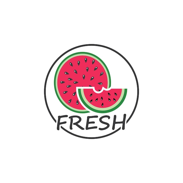 Slice watermelon icon