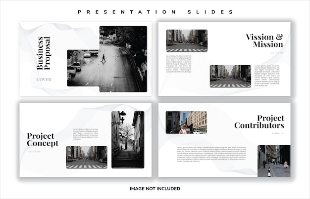 Slide layout presentation purpose