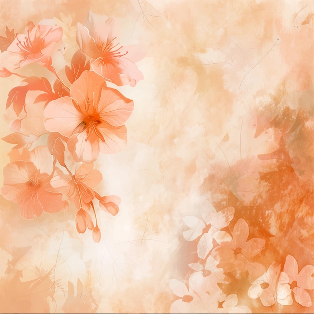 Vector a slightly opaque background of peachy tones for invitation card