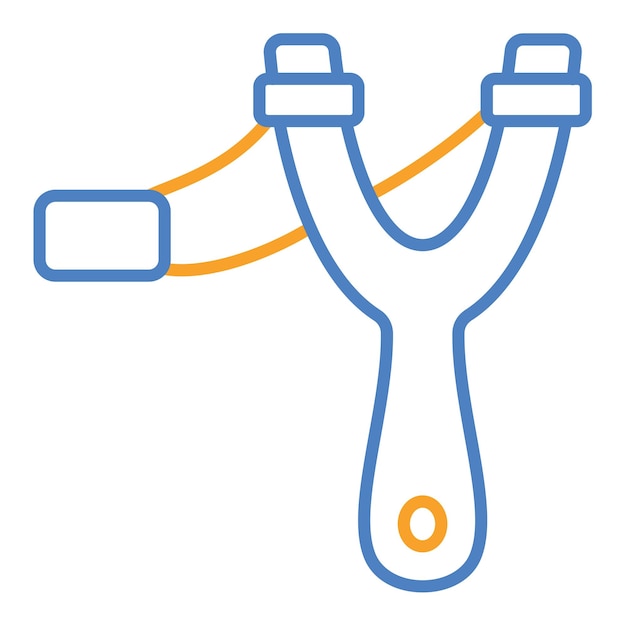 Vector slingshot icon