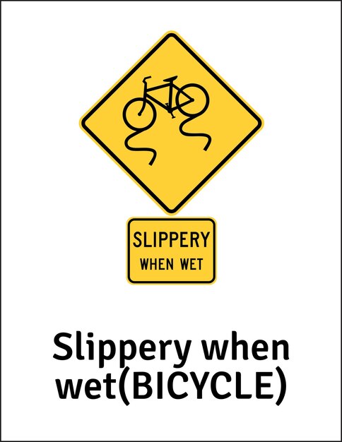 Slippery when wetBICYCLE