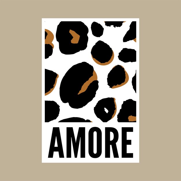 Slogan amore phrase graphic vector print fashion lettering calligraphy