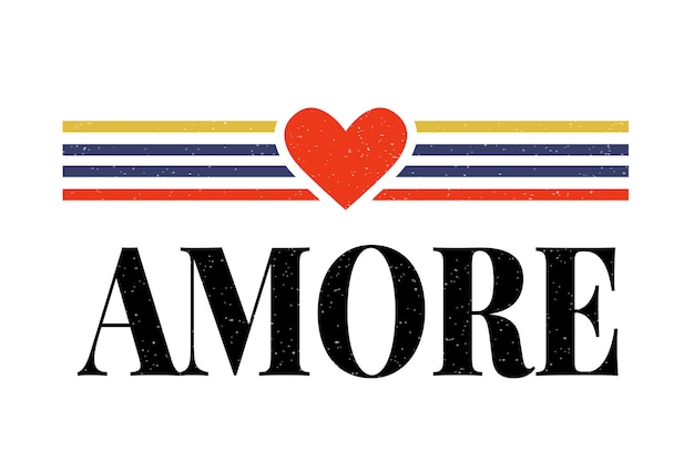 Slogan AMORE phrase