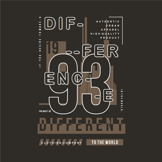 Slogan tekstkader grafische typografie illustratie voor print t-shirt