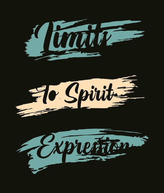 Slogan typografie grafische motivatie tshirt print ontwerp vectorillustratie