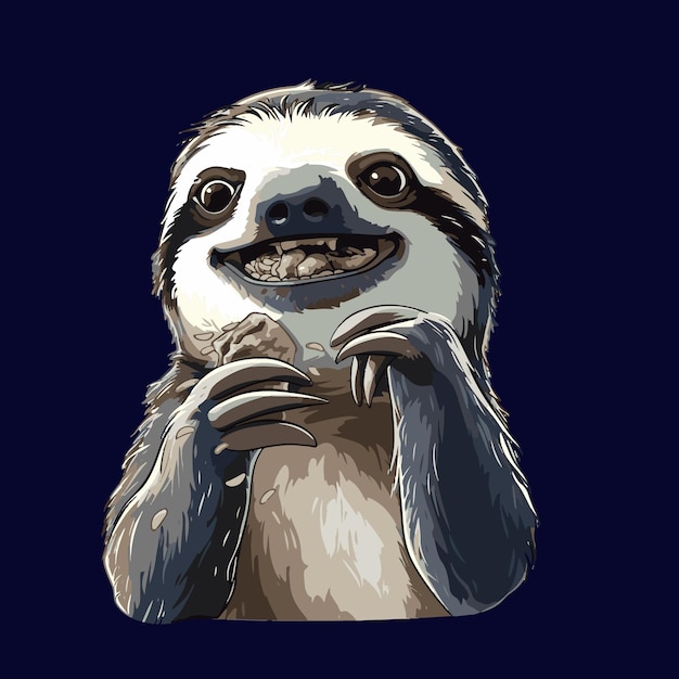 Sloth illustration