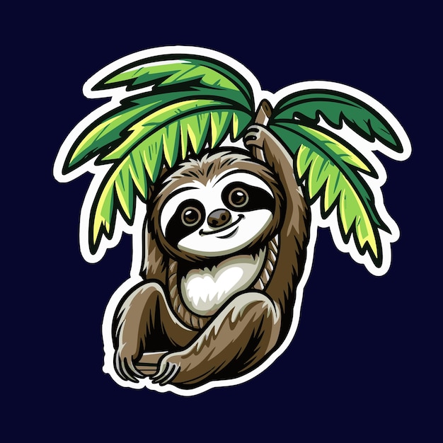 Sloth illustration