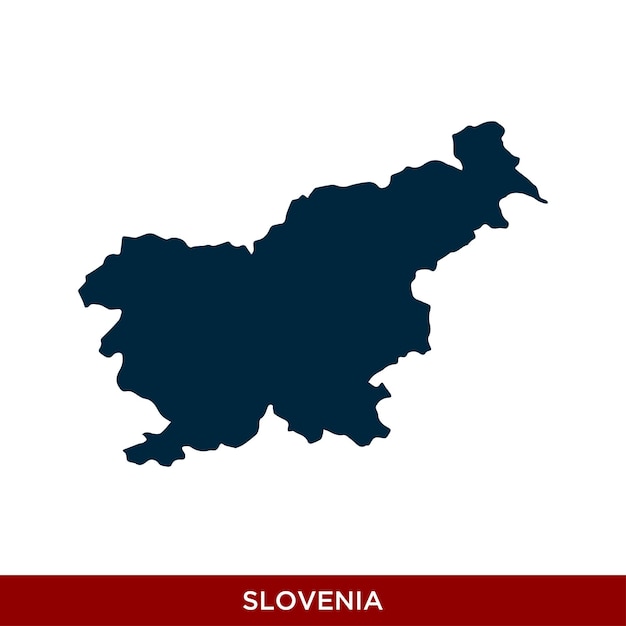 Slovenia Country Map Icon Vector Design