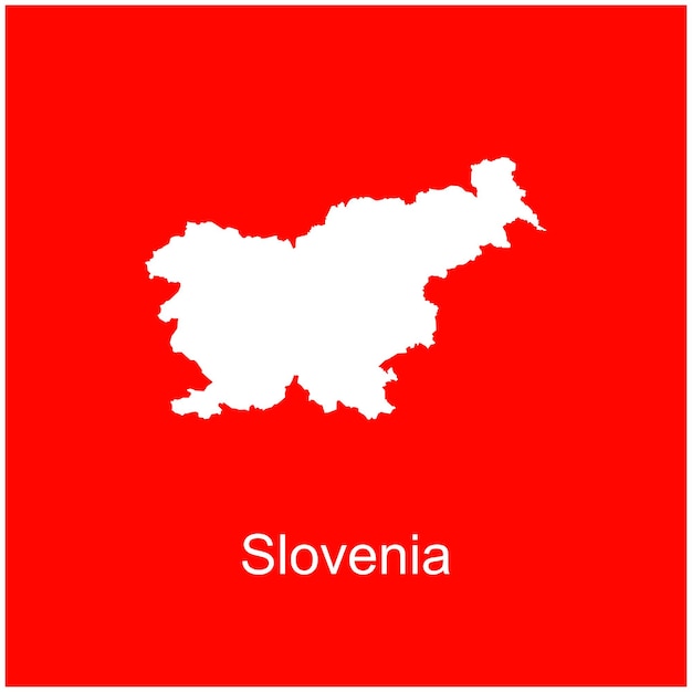 slovenia map icon vector illustration design