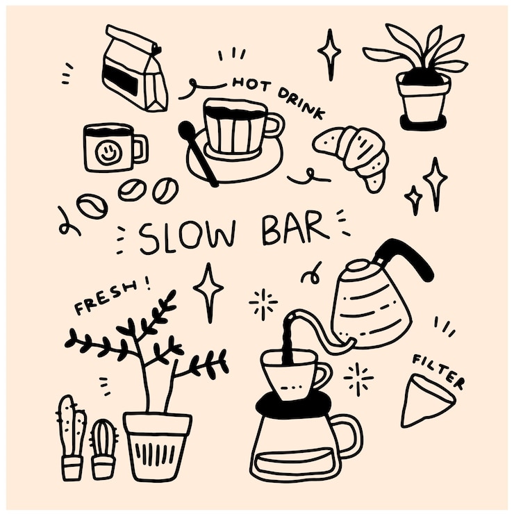 Vector slow bar element design for templates