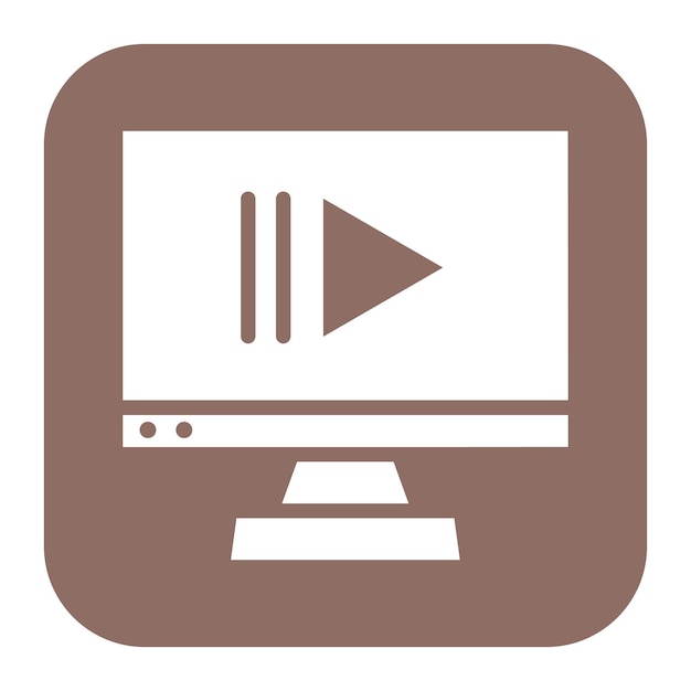 スローモーションアイコンのベクトル画像は映画制作に使用できます