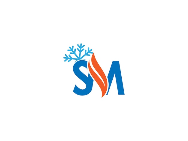 SM vector met HVAC-logo