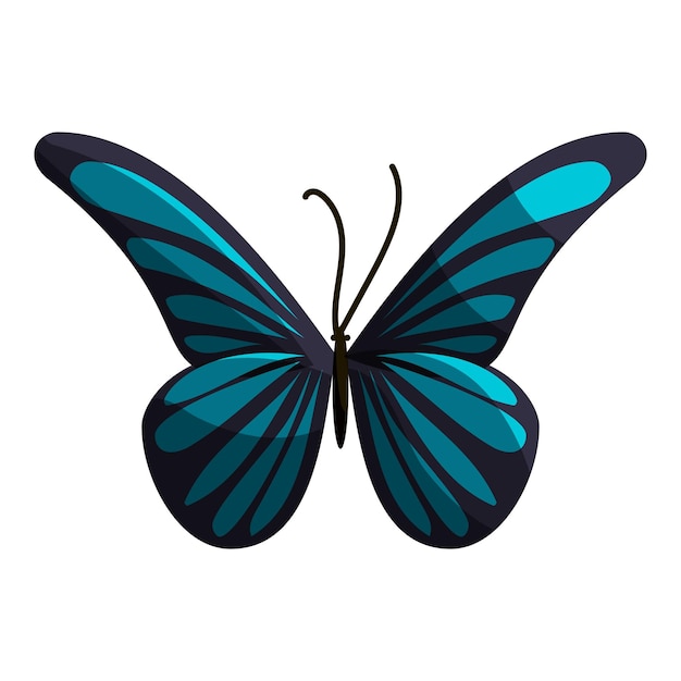 Small butterfly icon Cartoon illustration of small butterfly vector icon for web