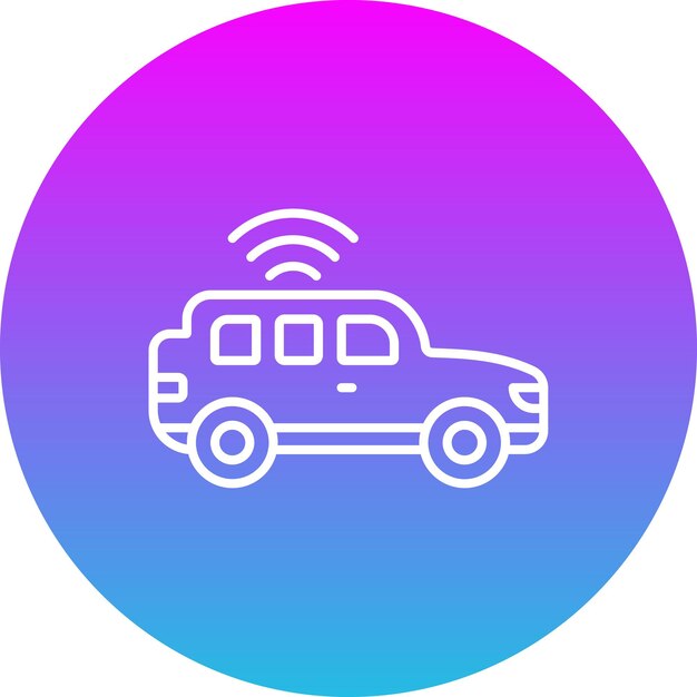 스마트 카 아이콘