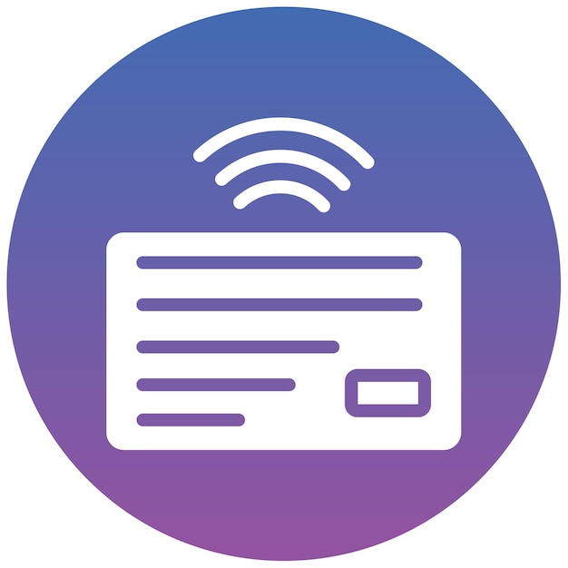Векторная иллюстрация смарт-карты