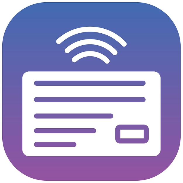 Векторная иллюстрация смарт-карты