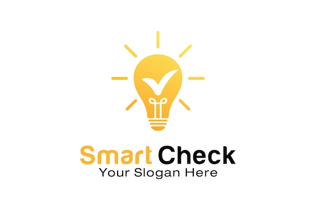 Шаблон дизайна логотипа Smart Check