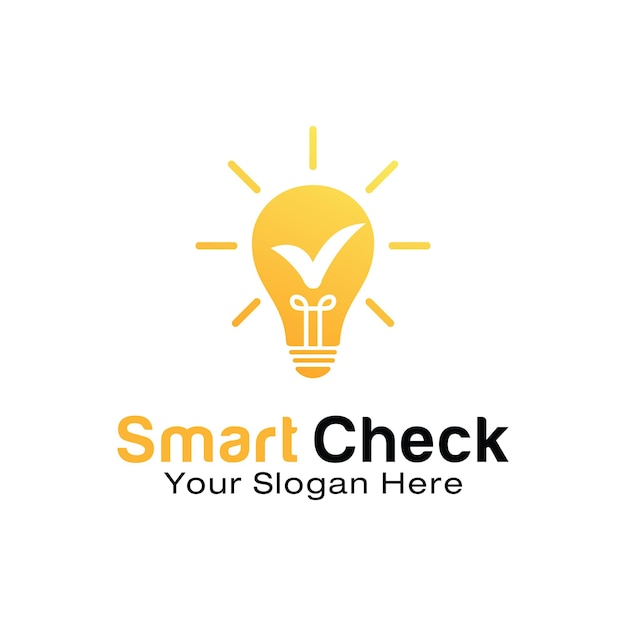 Шаблон дизайна логотипа Smart Check