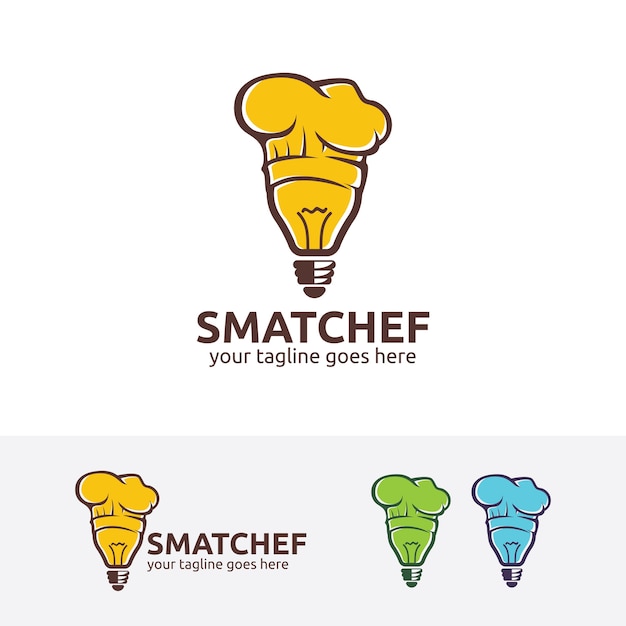 Шаблон для логотипа Smart chef