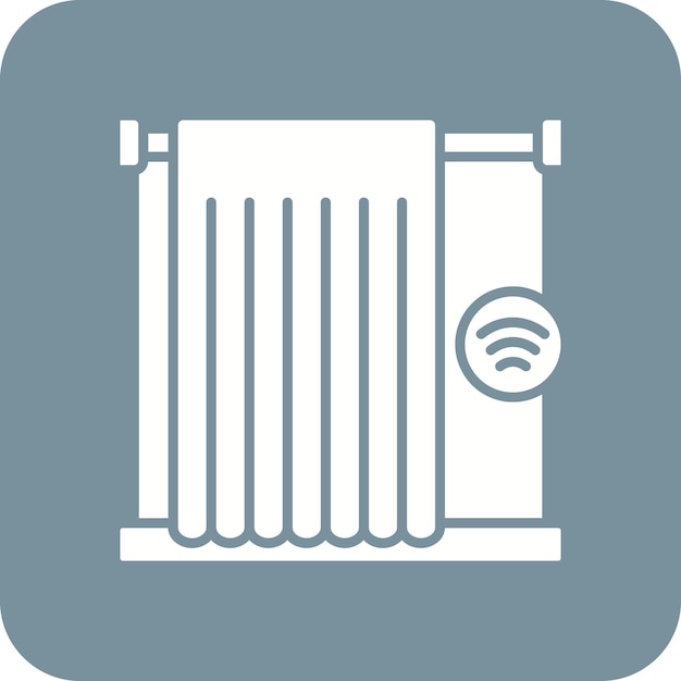 Vector smart curtain icon