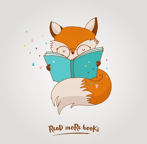 Smart fox leesboek - wenskaarten