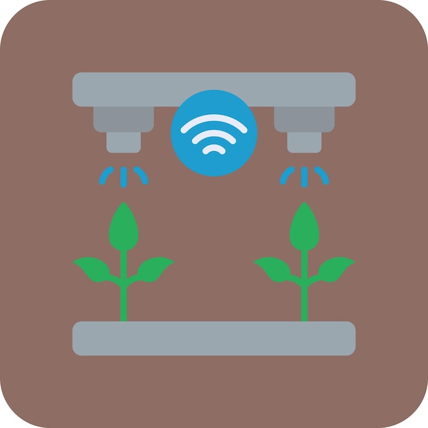 Vector smart garden icon