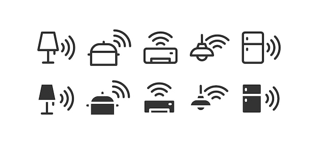 Smart home appliance icon Vector illustration design