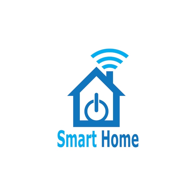 Smart Home Connection Logo Vector Template Illustratie