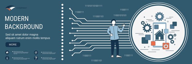 Vector smart home control concept