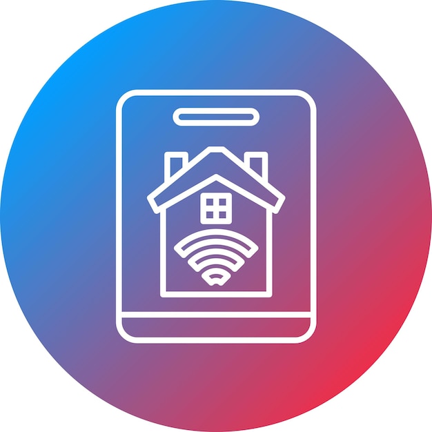 Smart Home icon vector image Can be used for Smart Home