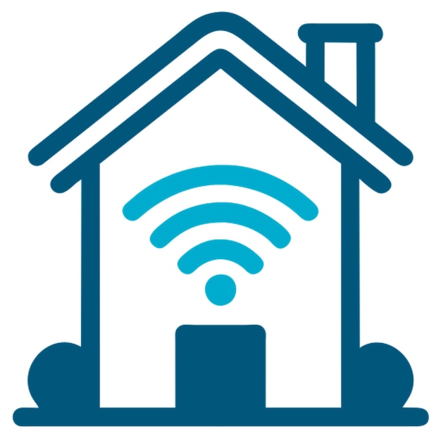 Vector smart home icon