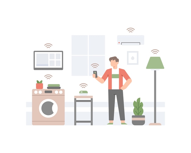 Smart Home Illustration